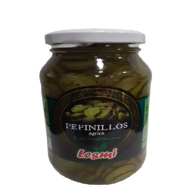 PEPINILLO REBANADOS LESMI  500 GR